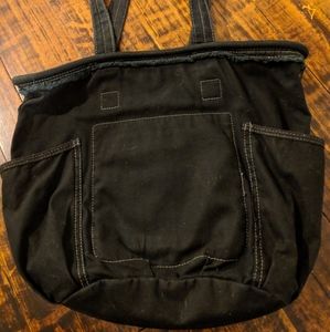 Black thirty-one retro metro bag tote